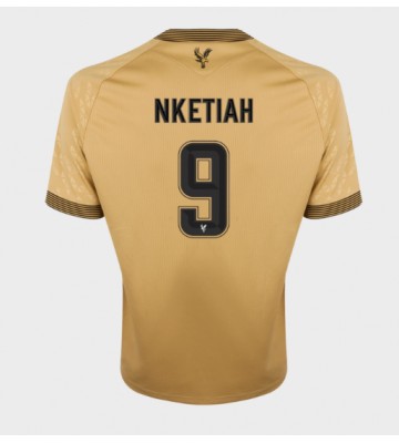 Crystal Palace Eddie Nketiah #9 Venkovní Dres 2025-26 Krátký Rukáv